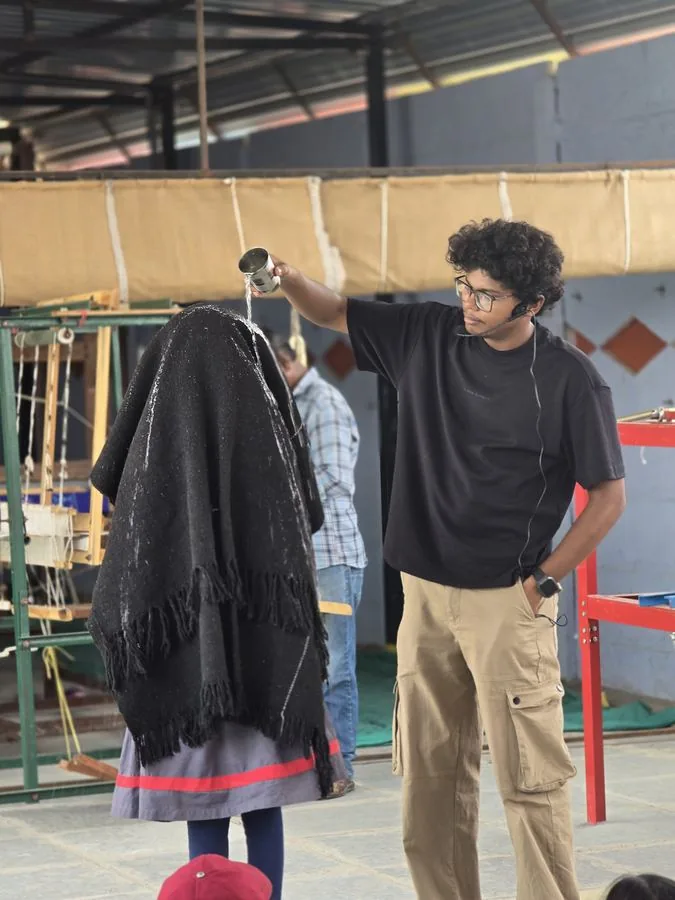 Gongadi Weaving Display